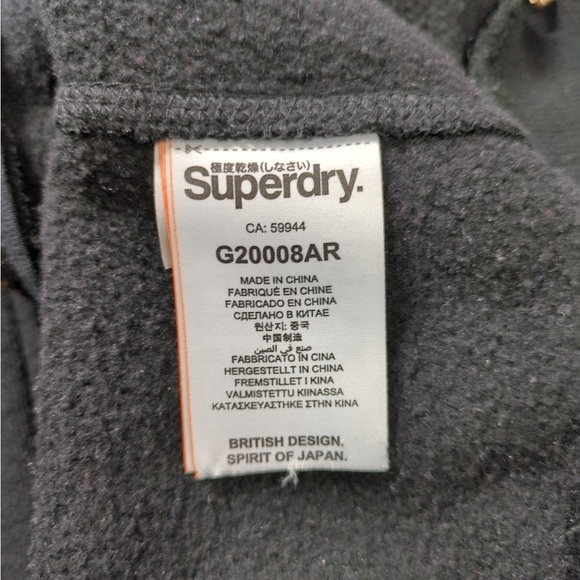 🎅🏻 3/$50 Superdry Orange Label Elite Zip Hoodie - Picture 9 of 11
